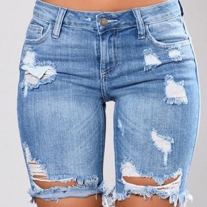 Fashion Nova Denim Shorts
